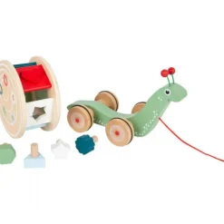Pull-Along Snegl m/puttekasse