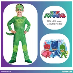 Pyjamasheltene Gekko kostume 122-128 cm