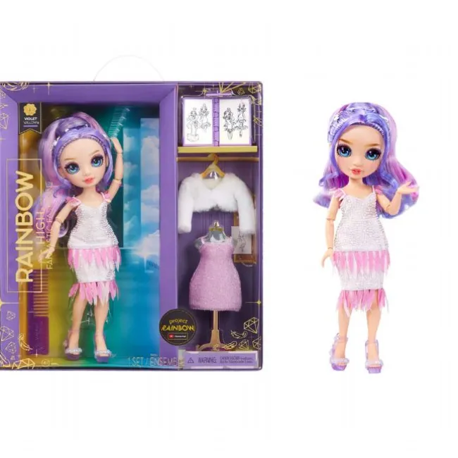 Rainbow High Fantastic Fashion Violet