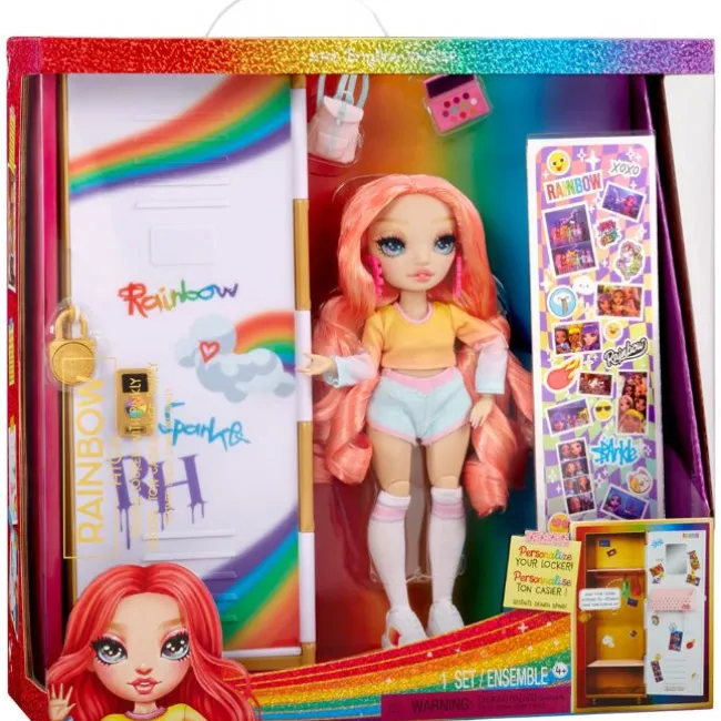 Rainbow High Skab og Dukke Playset