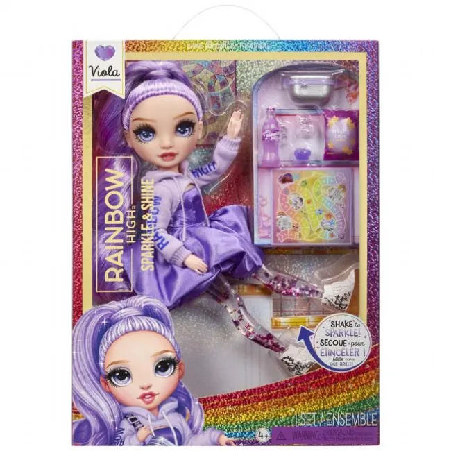 Rainbow High Sparkle + Shine Viola