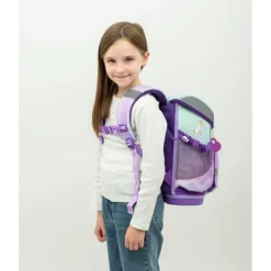 Rainbow Unicorn Skoletaske med 4 Dele