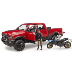 Ram 2500 Bil med motorcykel