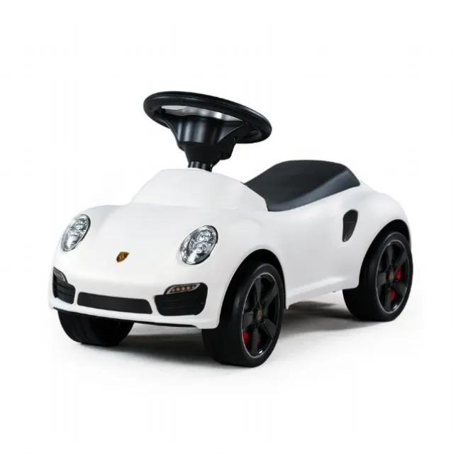 Rastar Porsche 911 Gåbil Hvid