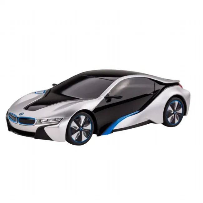 Rastar R/C 1:24 BMW I8 Sølvfarvet