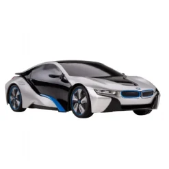 Rastar R/C 1:24 BMW I8 Sølvfarvet