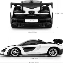 Rastar R/C 1:24 McLaren Senna Hvid