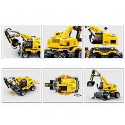 RC Gravemaskine 4WD 353 dele