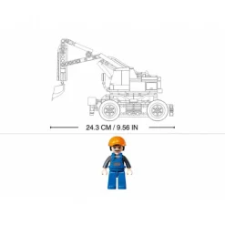RC Gravemaskine 4WD 353 dele