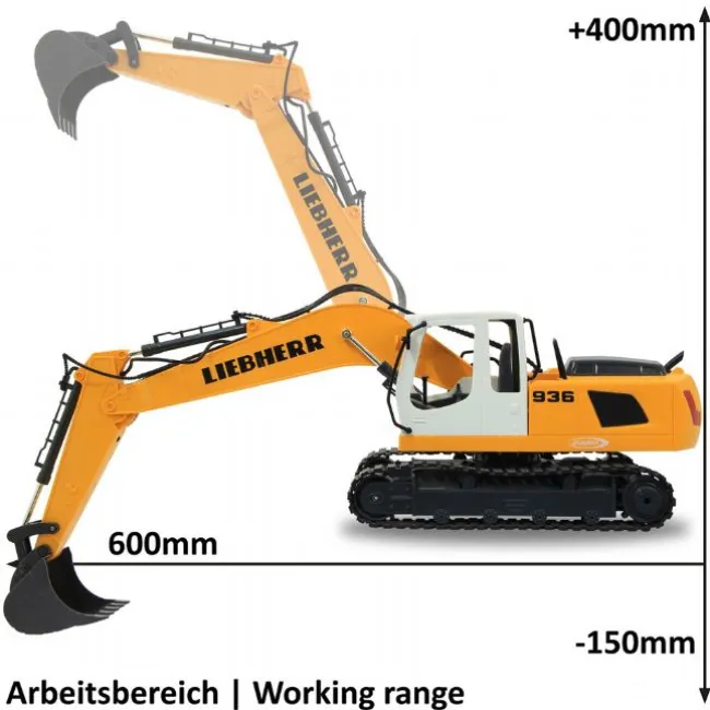 RC Liebherr R936 Gravemaskine 1:20