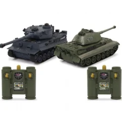 RC Tank Battle Set Tiger 1:28 2,4GHz