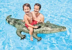 Realistisk Aligator Badedyr