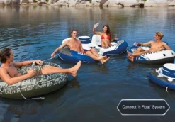 River run badering med mesh Ø135 cm