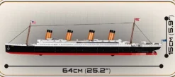 R.M.S Titanic 722 Klodser