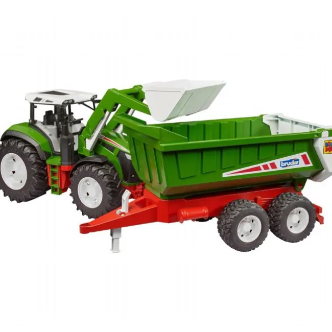 Roadmax Traktor m. Frontlæsser og Anhæng