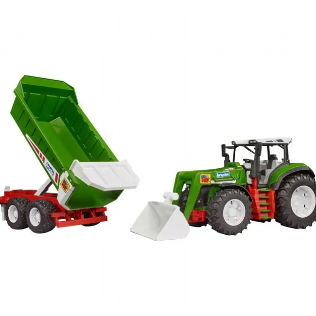 Roadmax Traktor m. Frontlæsser og Anhæng
