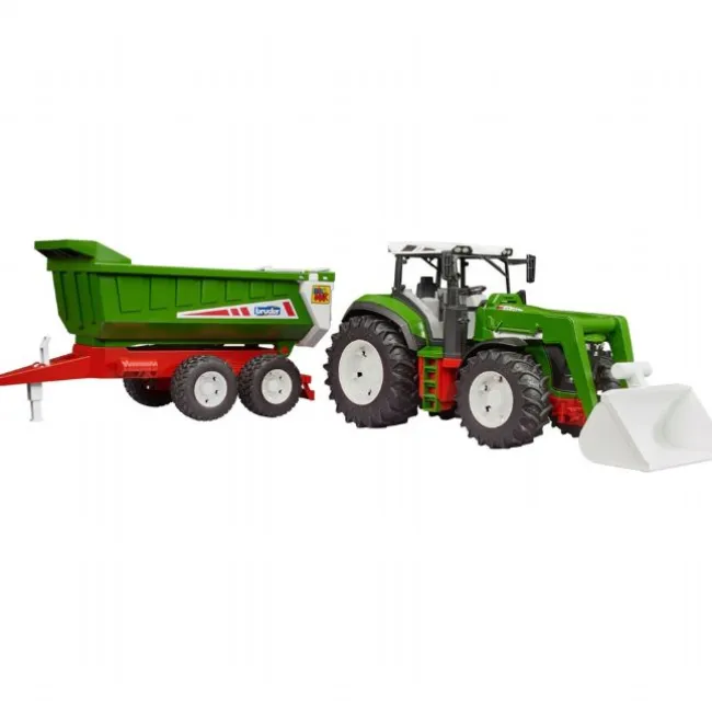 Roadmax Traktor m. Frontlæsser og Anhæng