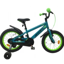 Rocky Børnecykel 16 tommer Grøn