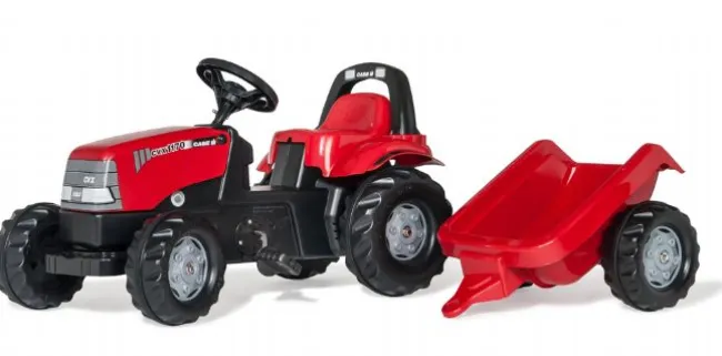 RollyKid Case CVX 1170 Traktor m trailer