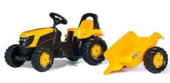 RollyKid JCB med anhænger
