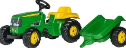 RollyKid John Deere med anhænger