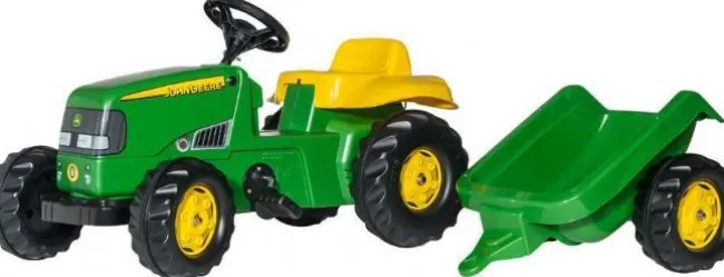 RollyKid John Deere med anhænger