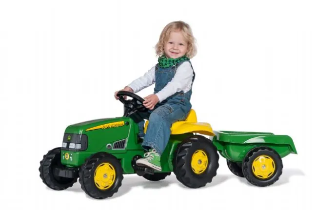 RollyKid John Deere med anhænger