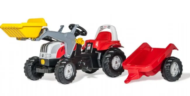 RollyKid Steyr traktor med frontskovl