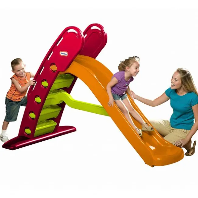 Rutchebane Giant Slide orange/rød