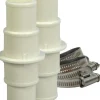 Samlestykke til slange 32+38 mm 2-pak
