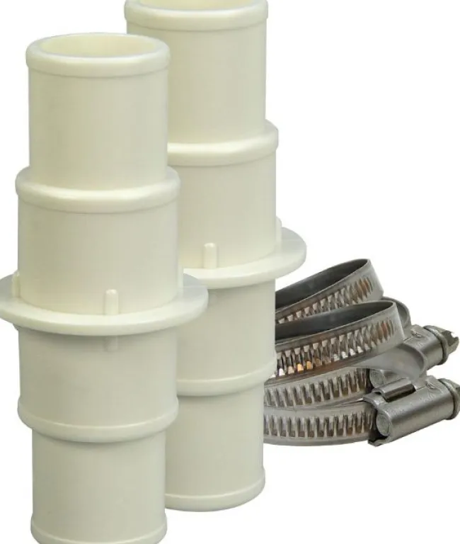 Samlestykke til slange 32+38 mm 2-pak