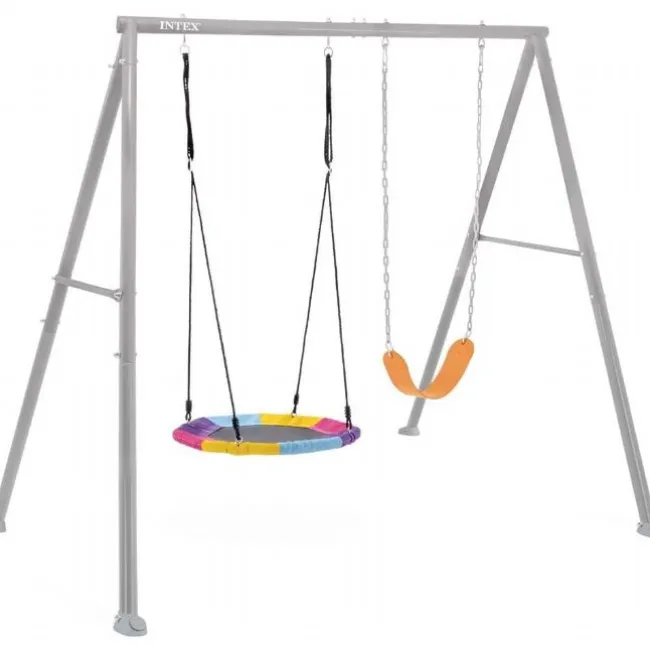 Saucer + Swing Gyngesæt med To Gynger