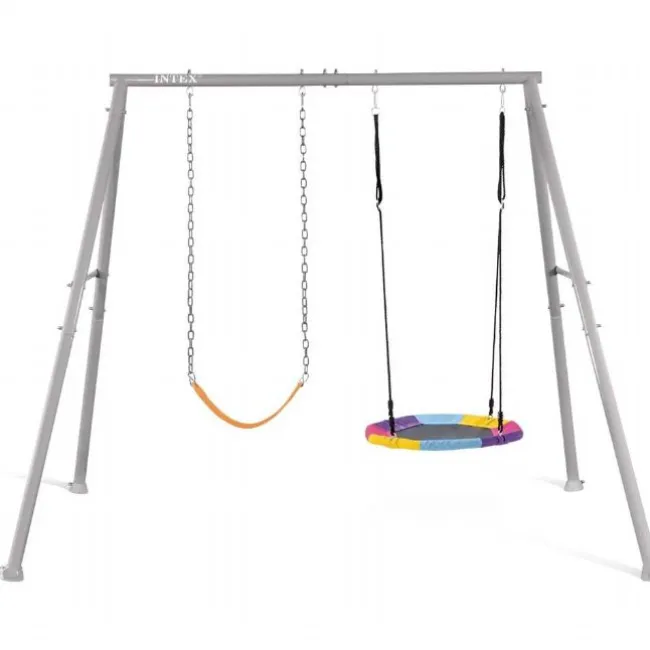 Saucer + Swing Gyngesæt med To Gynger