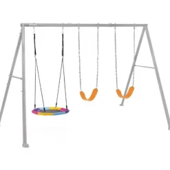 Saucer + Swing Gyngesæt med Tre Gynger