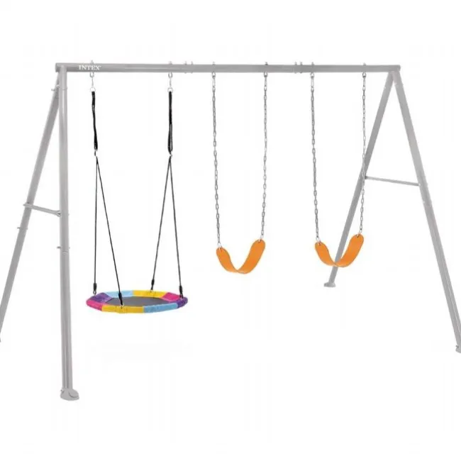 Saucer + Swing Gyngesæt med Tre Gynger