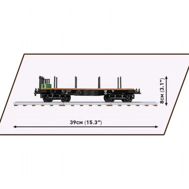 Schwerer Plattformwagen Type SSYS