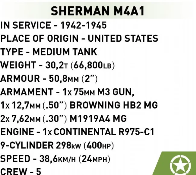 Sherman M4A1