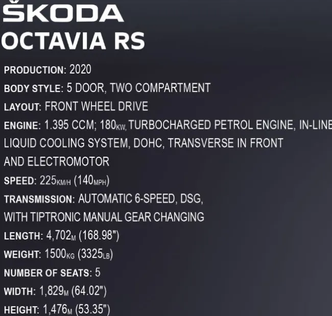 Skoda Octavia RS