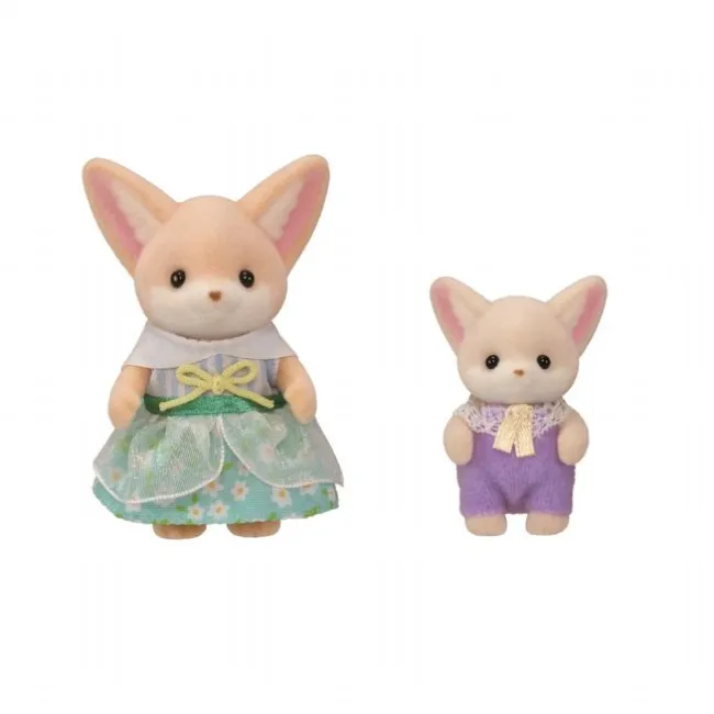 Skovsturssæt - Fennec Ræv Søster + Baby