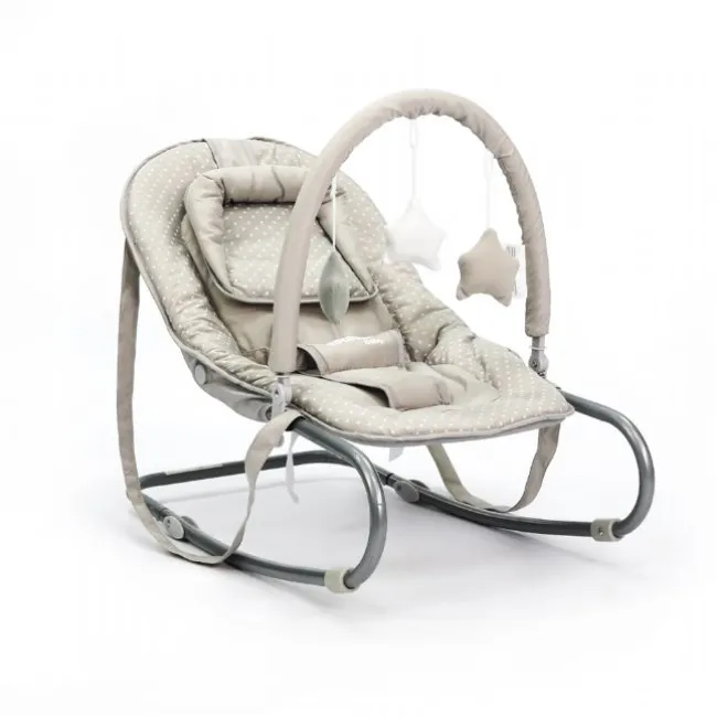 Skråstol Baby Stjerner, Beige