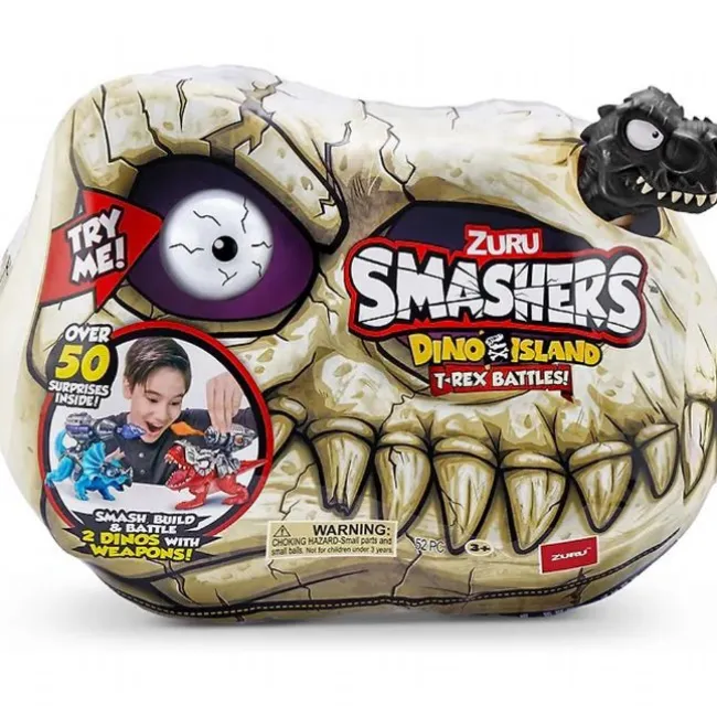 Smashers Dino Island T-Rex BattlePlayset