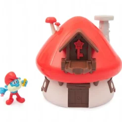 Smølfehus med Figur