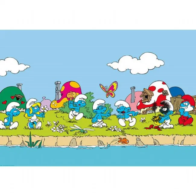 Smølfe Plakat 91,5x61cm