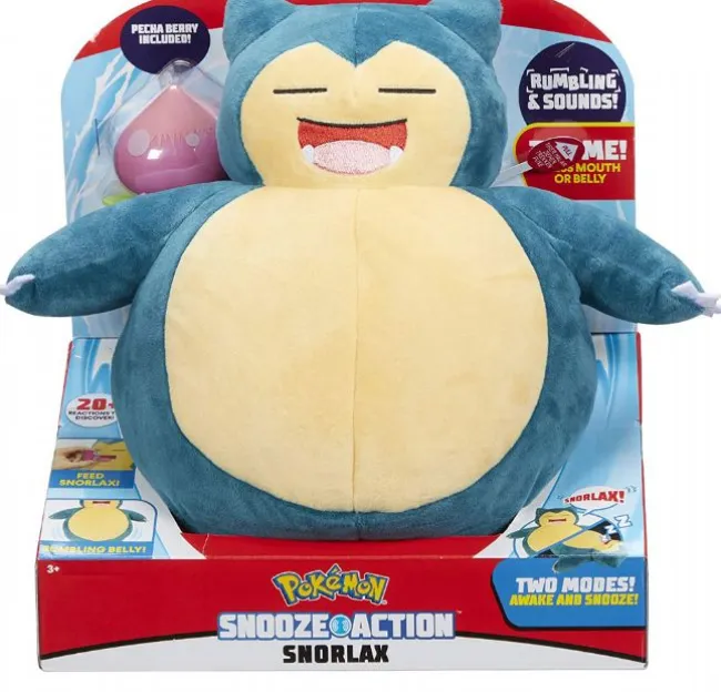 Snorlax Interaktiv Bamse 25cm