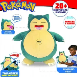 Snorlax Interaktiv Bamse 25cm