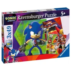 Sonic Prime Puslespil 3x49 Brikker