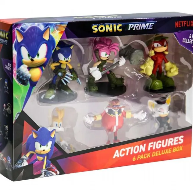 Sonic the Hedgehog Figurer 6 pack