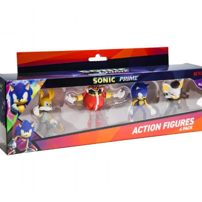 Sonic the Hedgehog Figurer 4 pack