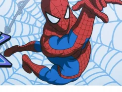 Spider-man action tapetborter 15,6 cm