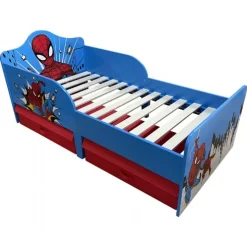 Spiderman juniorseng m. stof skuffer